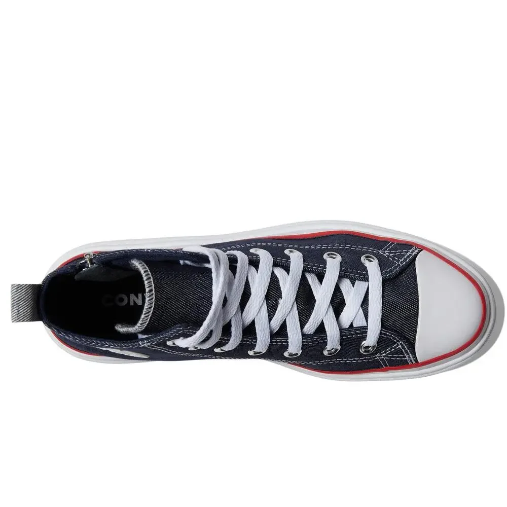 CONVERSE CTAS LUGGED LIFT HI (BIG KID) OBSIDIAN 5 BIG KID M